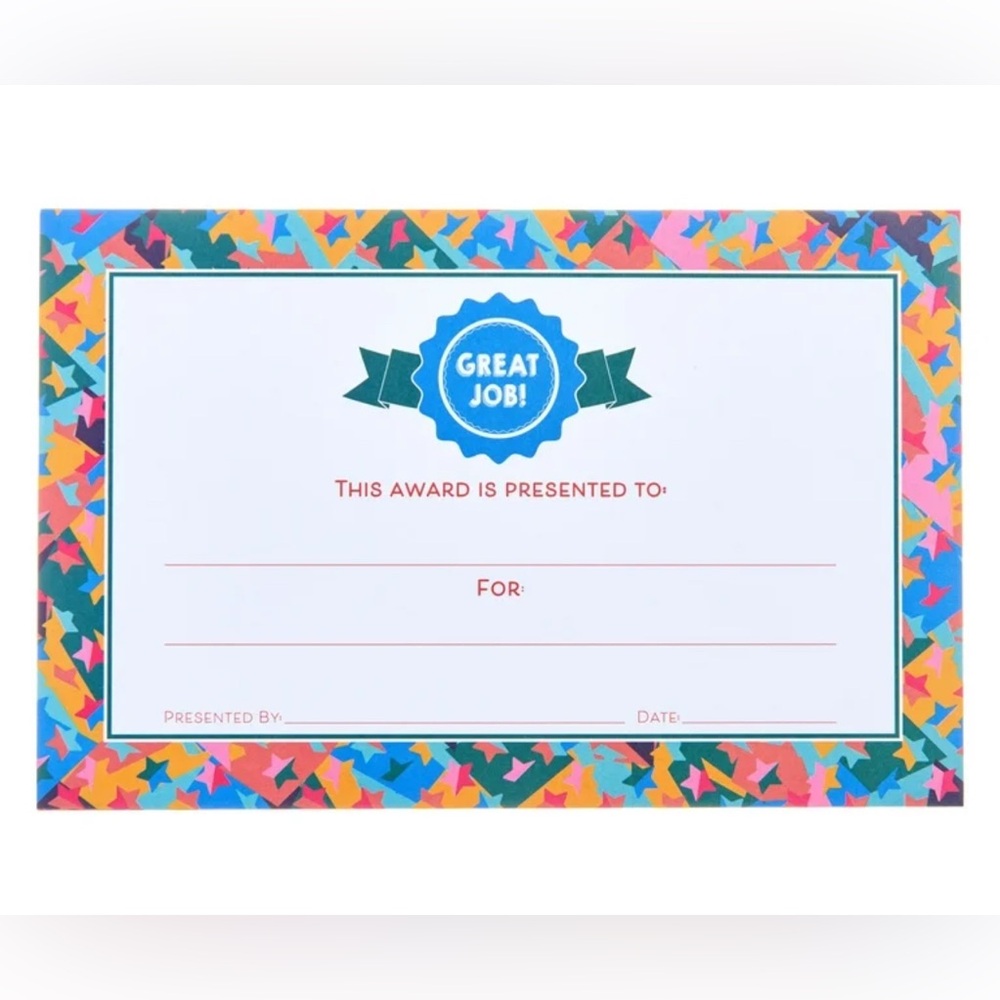 Award Certificates